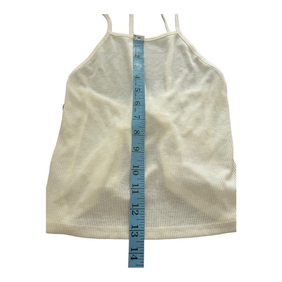 Bp Nordstrom Ribbed Tie Back Crop Tank top - Picture 9 of 12